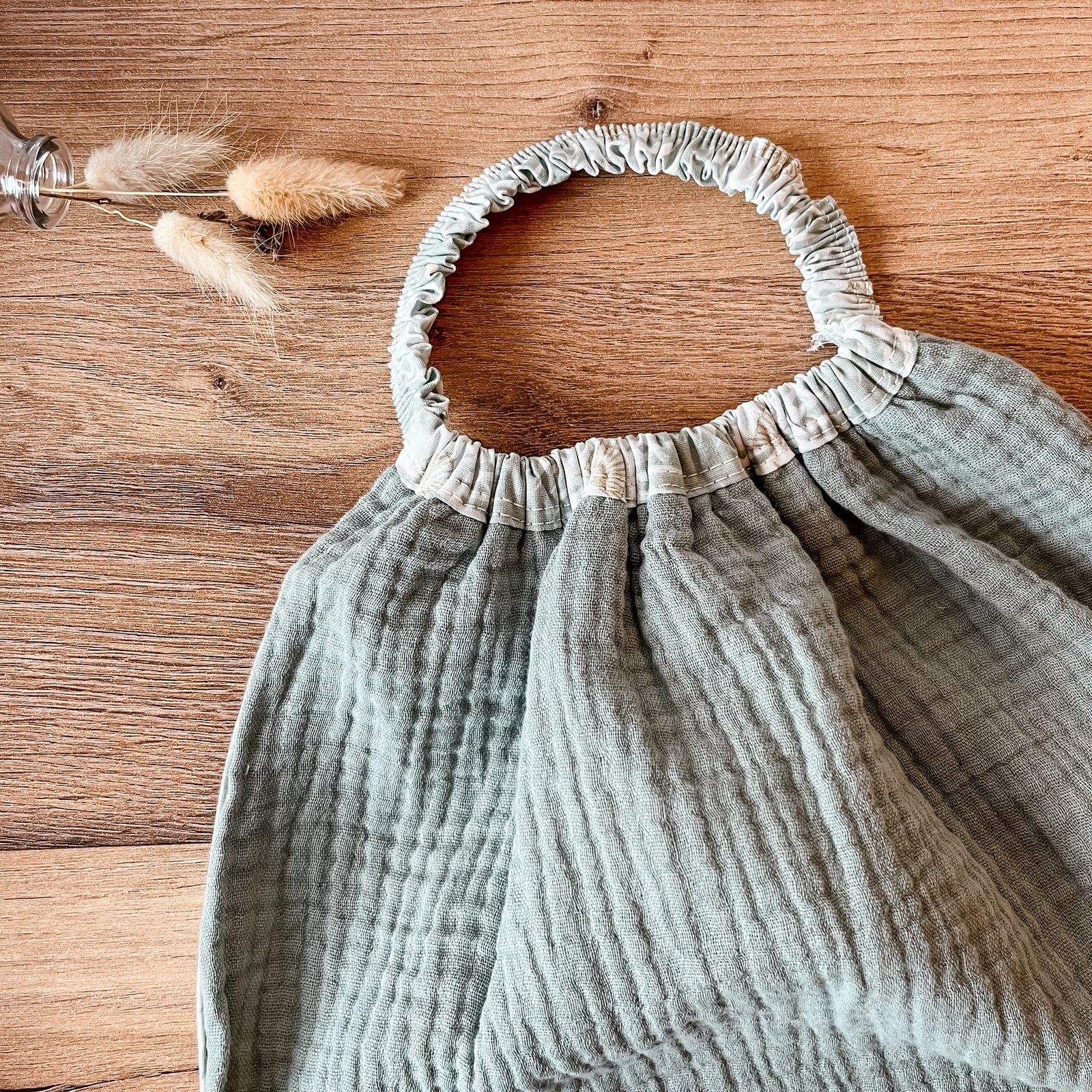 Serviette de cantine brodée – 3 coloris au choix – Image 7