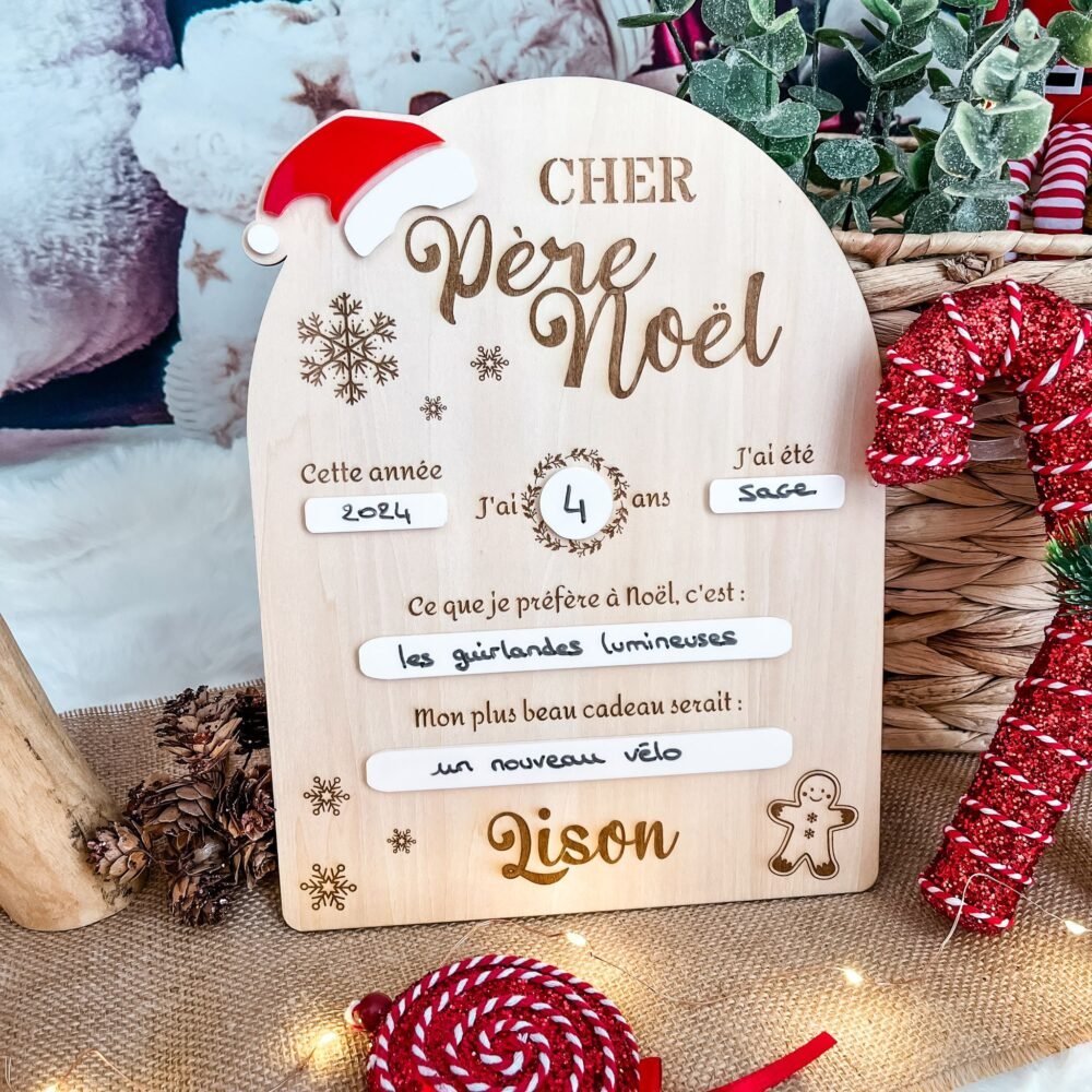 La pancarte souvenirs de Noël – Image 2